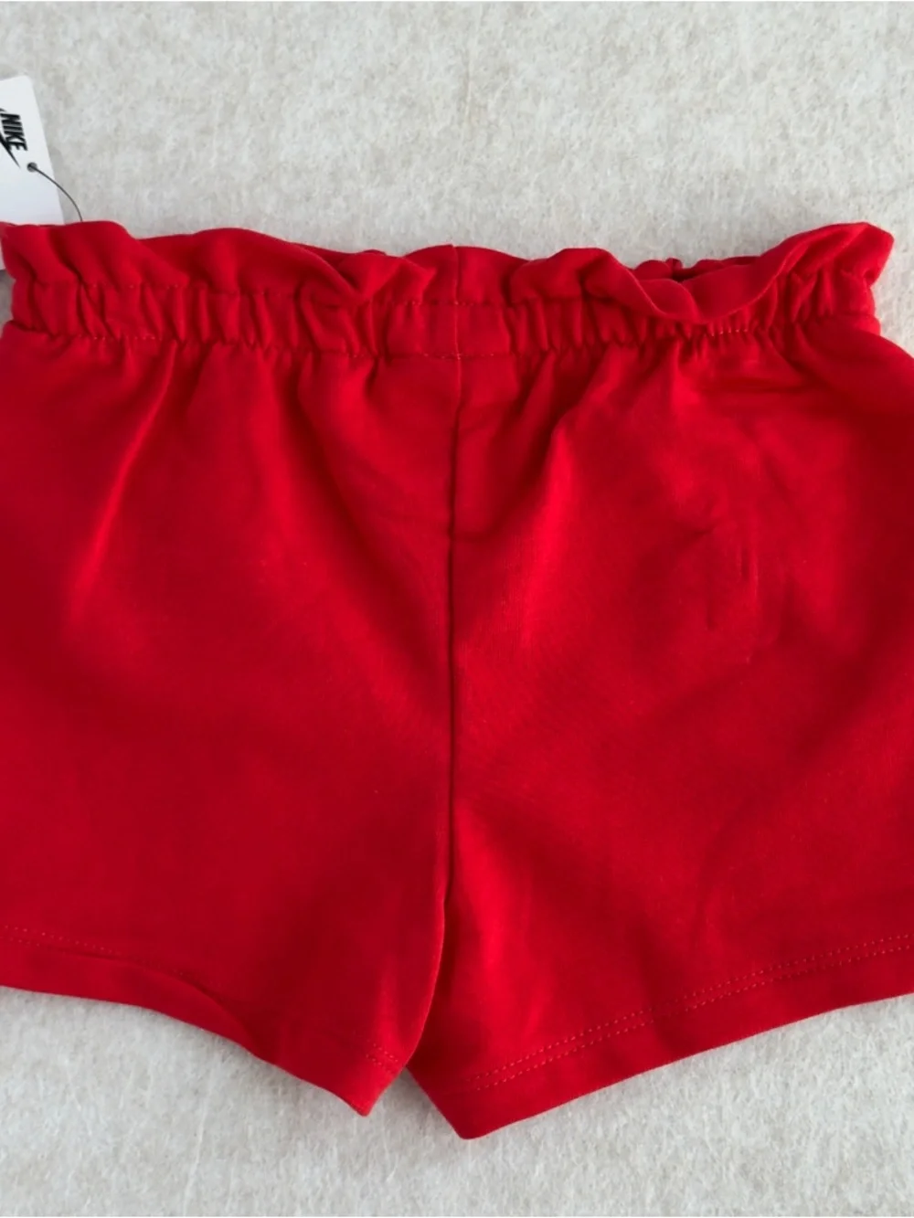 Nike Baby Girls 2PC Shorts Set University Red Flutter Sleeve Outfit 24M NWT NEW - Picture 7 of 8